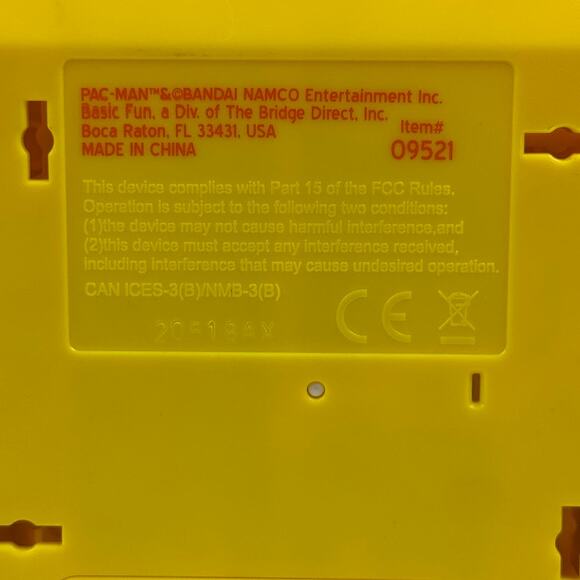 Pac-Man Mini Arcade Game Retro Handheld Electronic Tabletop Basic Fun 09521 - Picture 5 of 7